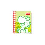 49830 - LIBRETA ESPIRAL POCKET 80H RAYAS SUPER MARIO