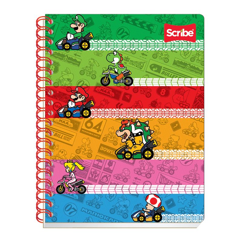 49813 - CUADERNO PROFESIONAL 100H C-7 SUPER MARIO