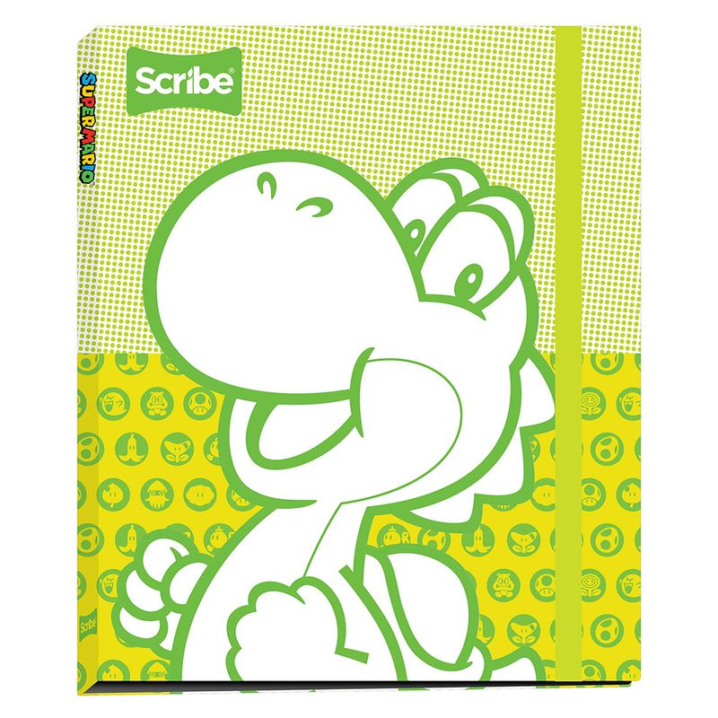 49833 - CARPETA CARTA 3ARG PASTA DURA SUPER MARIO