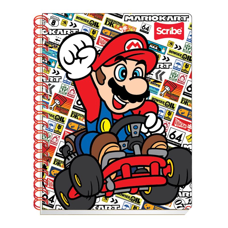 49820 - CUADERNO PROFESIONAL 100H C-7 SUPER MARIO
