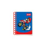 49823 - LIBRETA ESPIRAL POCKET 80H RAYAS SUPER MARIO