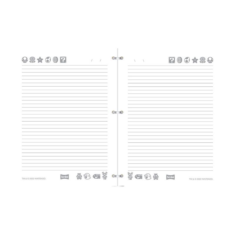 49838 - CARPETA CARTA 3ARG PASTA DURA SUPER MARIO