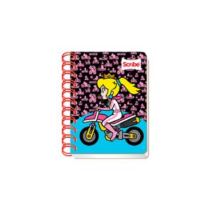 Libreta Espiral Pocket 80H Rayas Super Mario 1080450