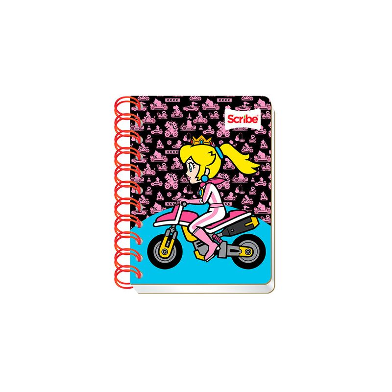 48910 - LIBRETA ESPIRAL POCKET 80H RAYAS SUPER MARIO