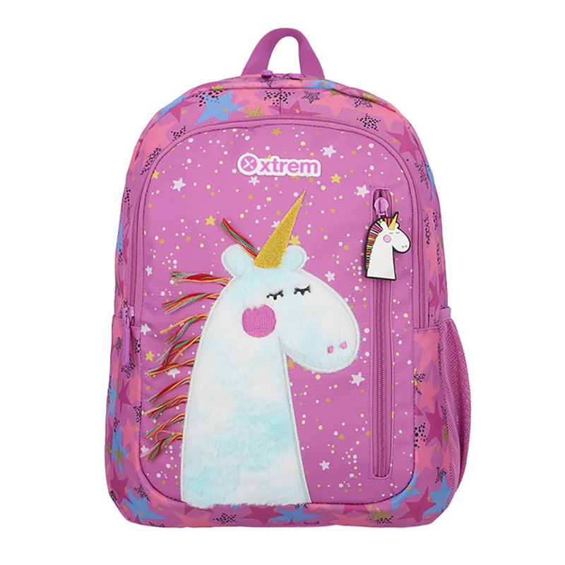 48393 - MOCHILA KINDER LOGAN UNICORNIO MORADO