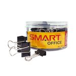 49855 - SUJETA DOCUMENTOS SURTIDOS NEGRO ESTUCHE CON 63PZAS