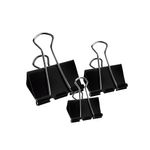 49856 - SUJETA DOCUMENTOS SURTIDOS NEGRO ESTUCHE CON 63PZAS