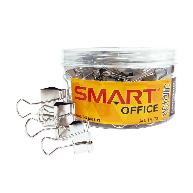 49859 - SUJETA DOCUMENTOS SURTIDOS METALICOS ESTUCHE CON 63PZAS