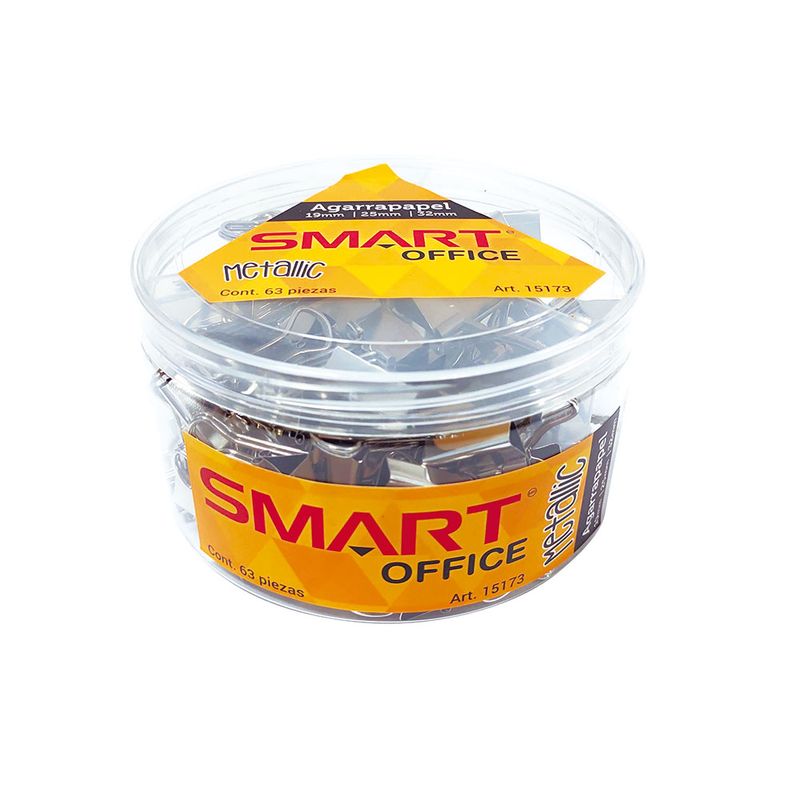 48923 - SUJETA DOCUMENTOS SURTIDOS METALICOS ESTUCHE CON 63PZAS