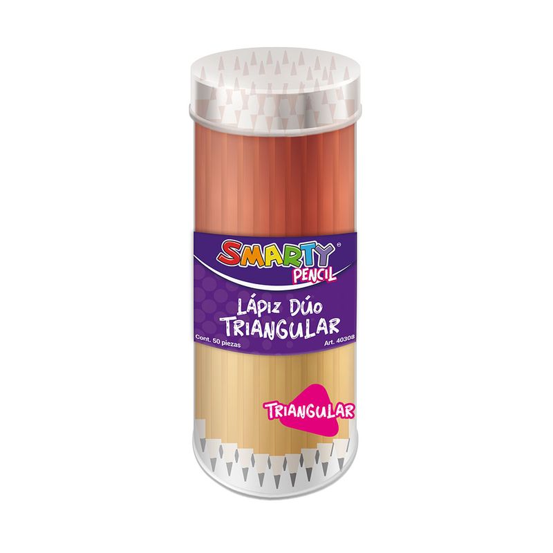 48933 - LAPIZ DUO TRIANGULAR SMART BTE C/50