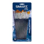 48940 - JUEGO DE PINCELES PROFESIONAL ARTISTICO BLT C/12 SMART