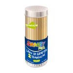 LAPIZ GRAFITO CON GOMA #2 TRIANGULAR SMARTY BTE C/50