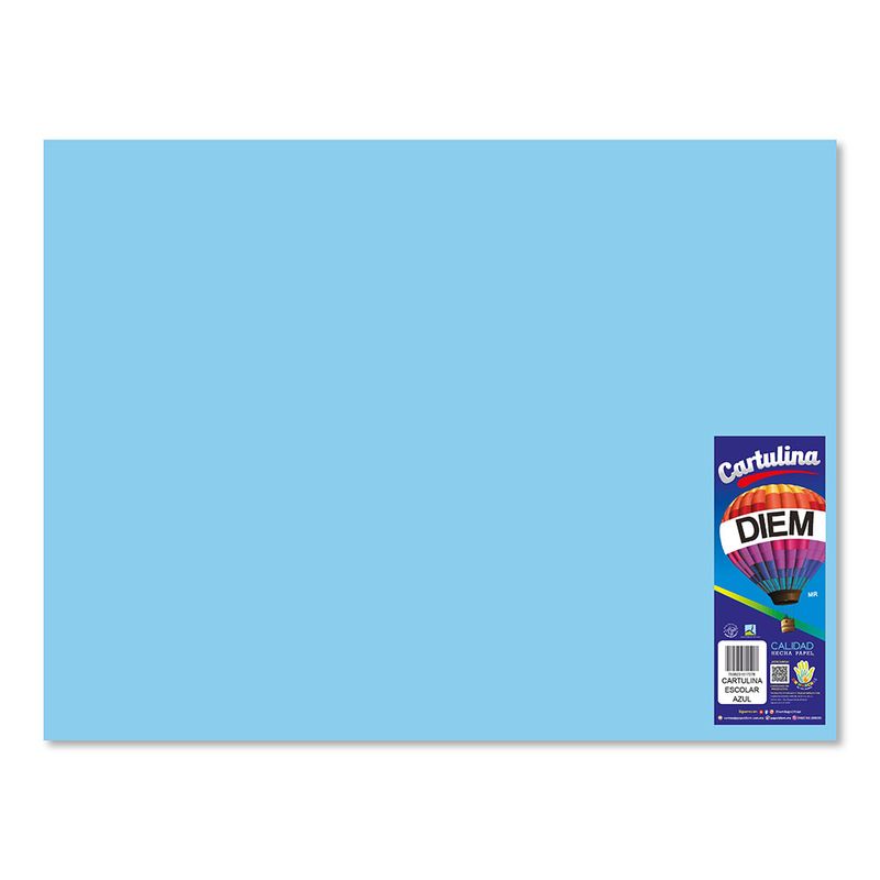 48188 - CARTULINA ESCOLAR AZUL
