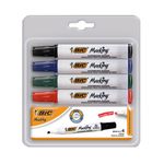 13679 - MARCADOR PARA PIZARRON CON 4 + BORRADOR BIC