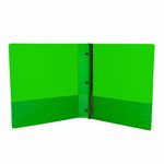 50485 - CARPETA ARILLO 1" O VERDE NEON CON VENTANA SAMSILL