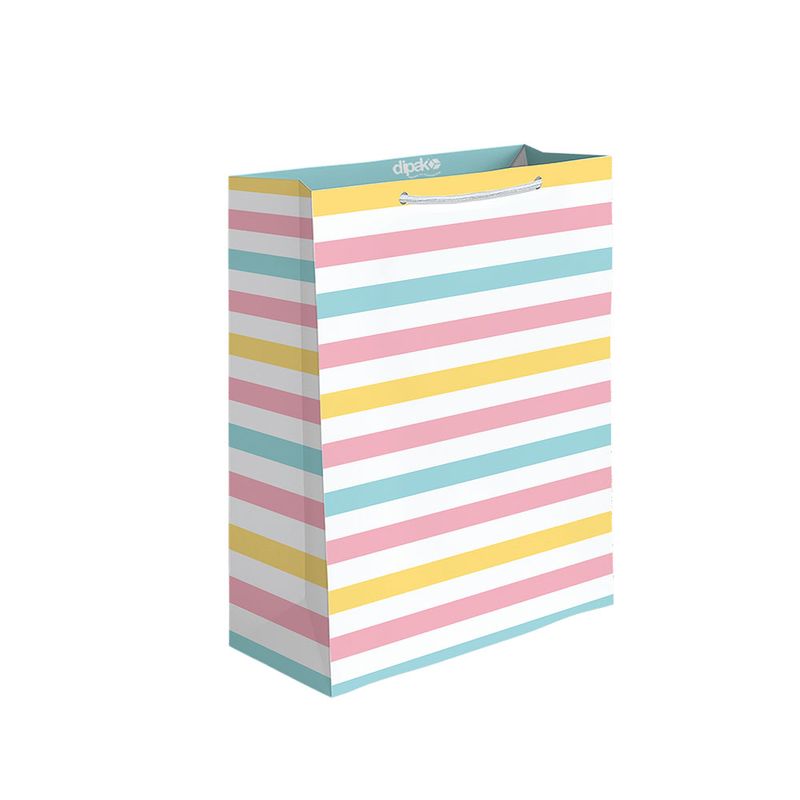 50396 - BOLSA REGALO MEDIANA COLORES PASTELES DIPAK