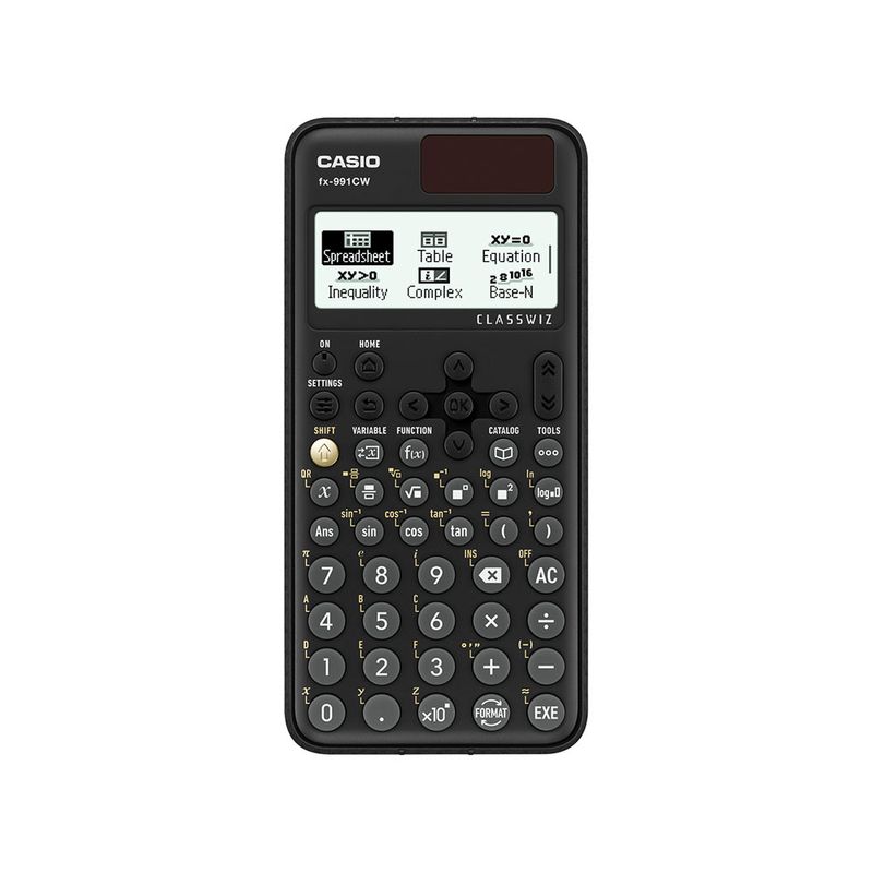 48582 - CALCULADORA CIENTIFICA CASIO FX-991CW 10+2DIG 552FUNC PANTALLA ALTA RESOLUCION
