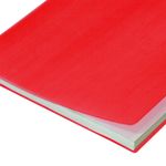 50469 - CUBIERTA PLASTICA CARTA PLATINO ROJO 25 JUEGOS ZEBRA P103