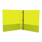 50484 - CARPETA ARILLO 1" O AMARILLO NEON CON VENTANA SAMSILL
