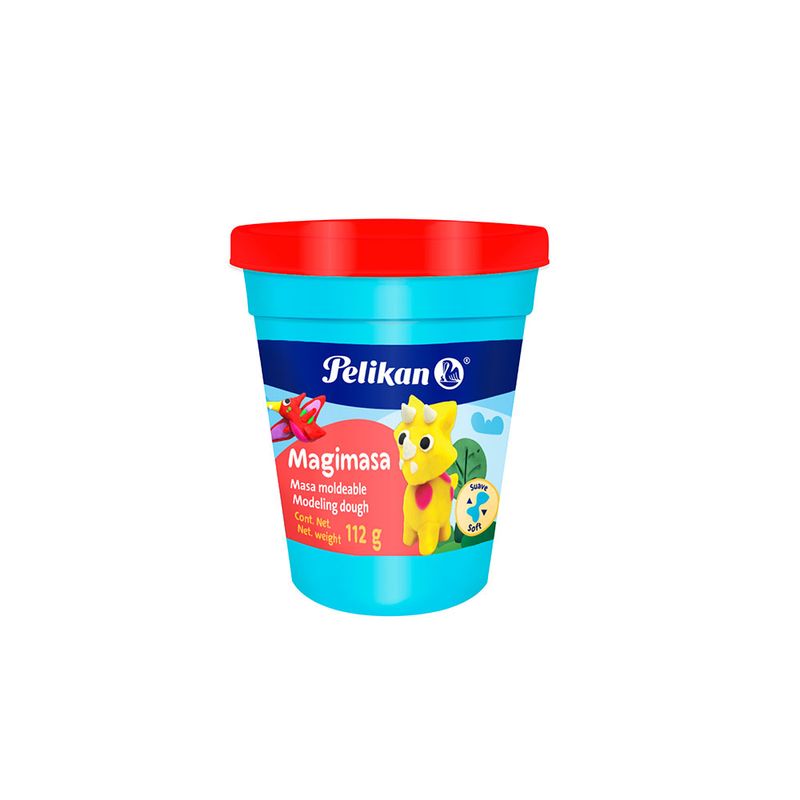 46753 - MASA MODELADORA ROJO MAGIMASA 112 GR