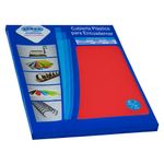 49943 - CUBIERTA PLASTICA CARTA PLATINO ROJO 25 JUEGOS ZEBRA P103