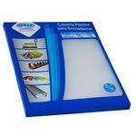 49940 - CUBIERTA PLASTICA CARTA PLATINO CRISTAL 25 JUEGOS ZEBRA P-100