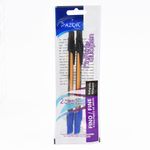 49586 - BOLIGRAFO FINO NEGRO/AZUL DUO PIN POINT C/2 PZS
