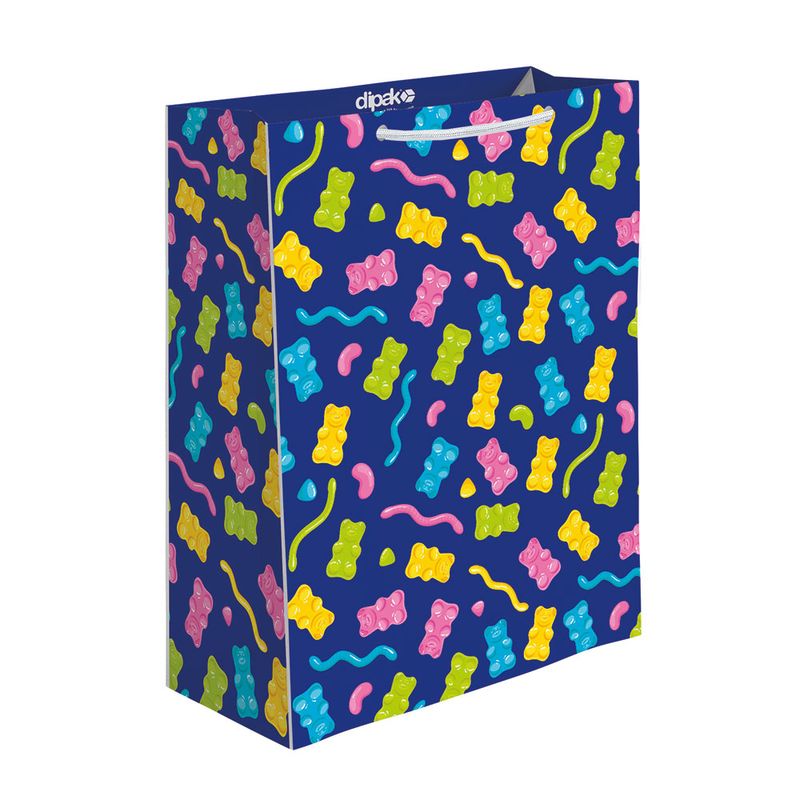 49042 - BOLSA REGALO GRANDE TEXTURAS DULCES