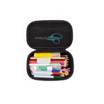 50495 - LAPICERA ZIPIT SEMI RIGIDA GLITTER BOX DORADO