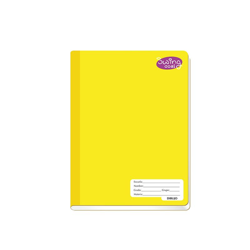 50614 - CUADERNO COSIDO FRANCES 100H BLANCO SWING COSI