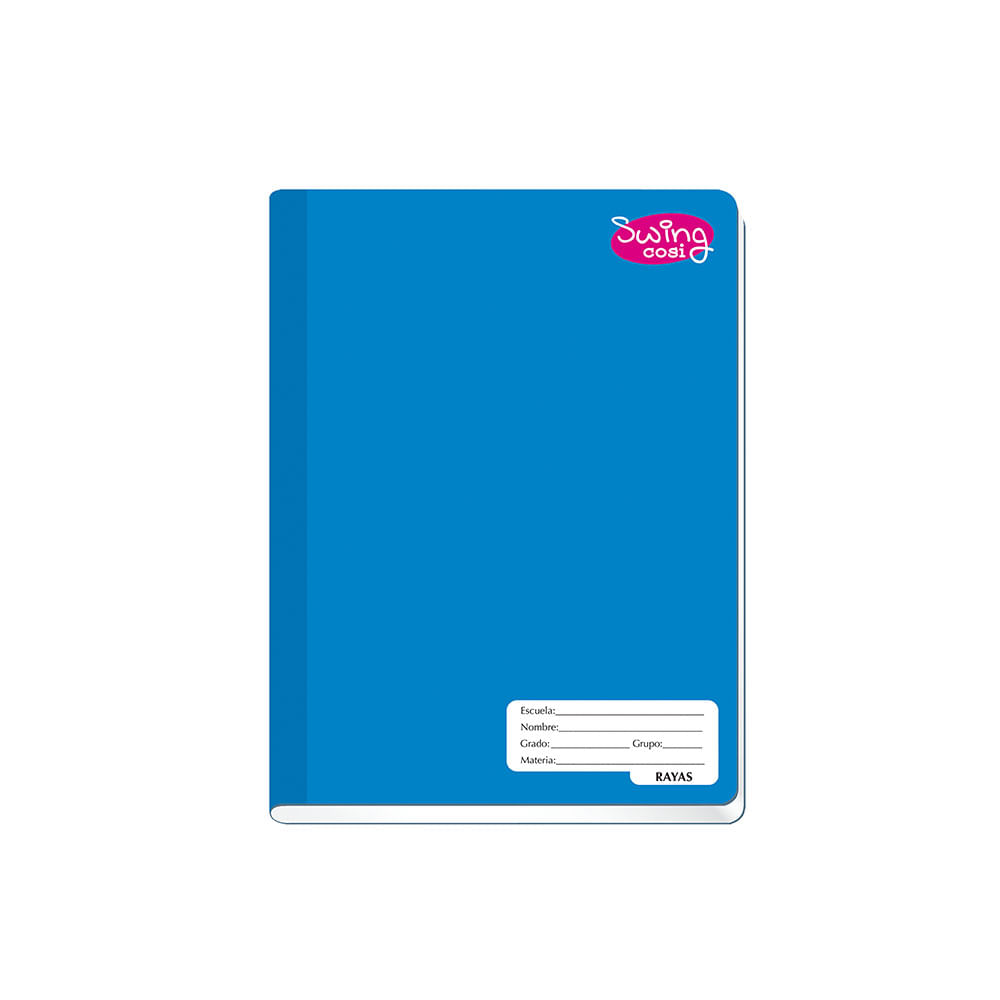 CUADERNO COSIDO FRANCES 100H RAYA SWING COSI 08220