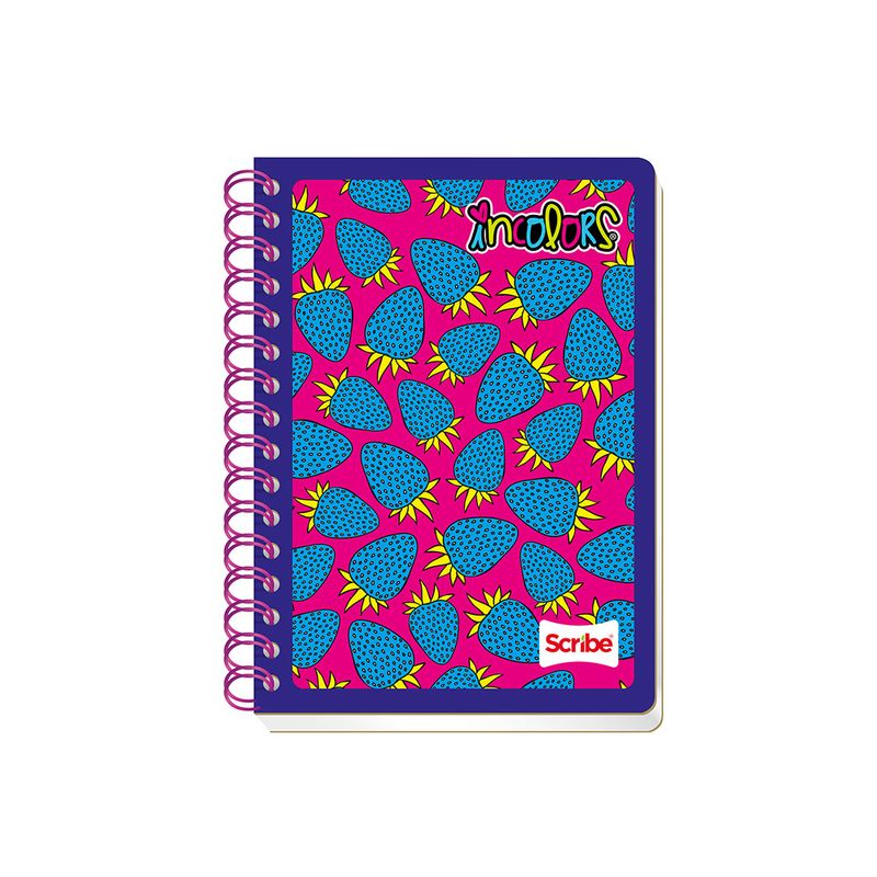 50684 - CUADERNO ESPIRAL FRANCES 100H RAYAS INCOLORS