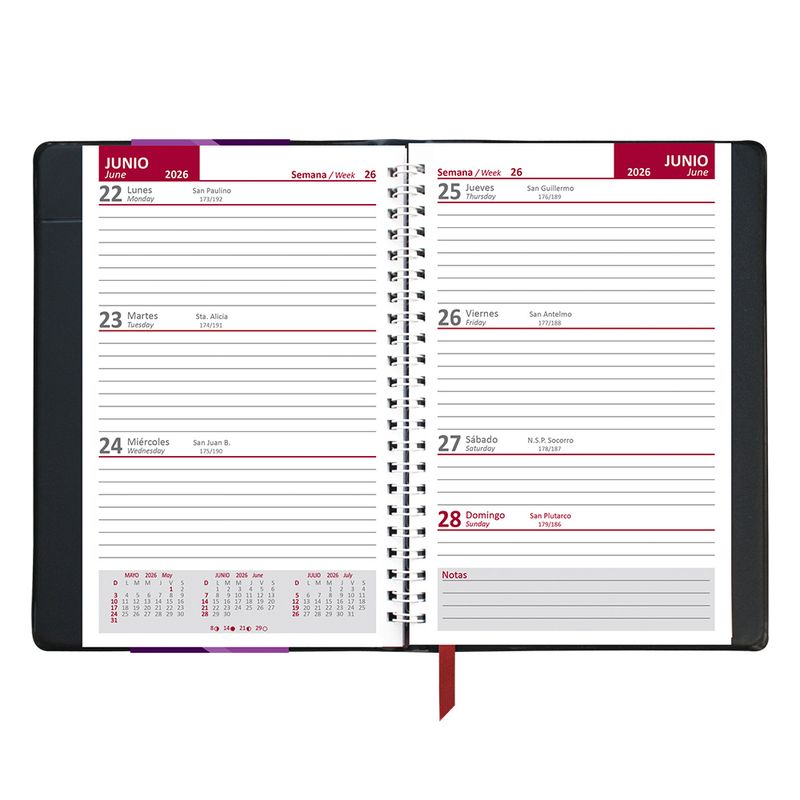 50742 - AGENDA ECONOMICA VIAJERA VINO