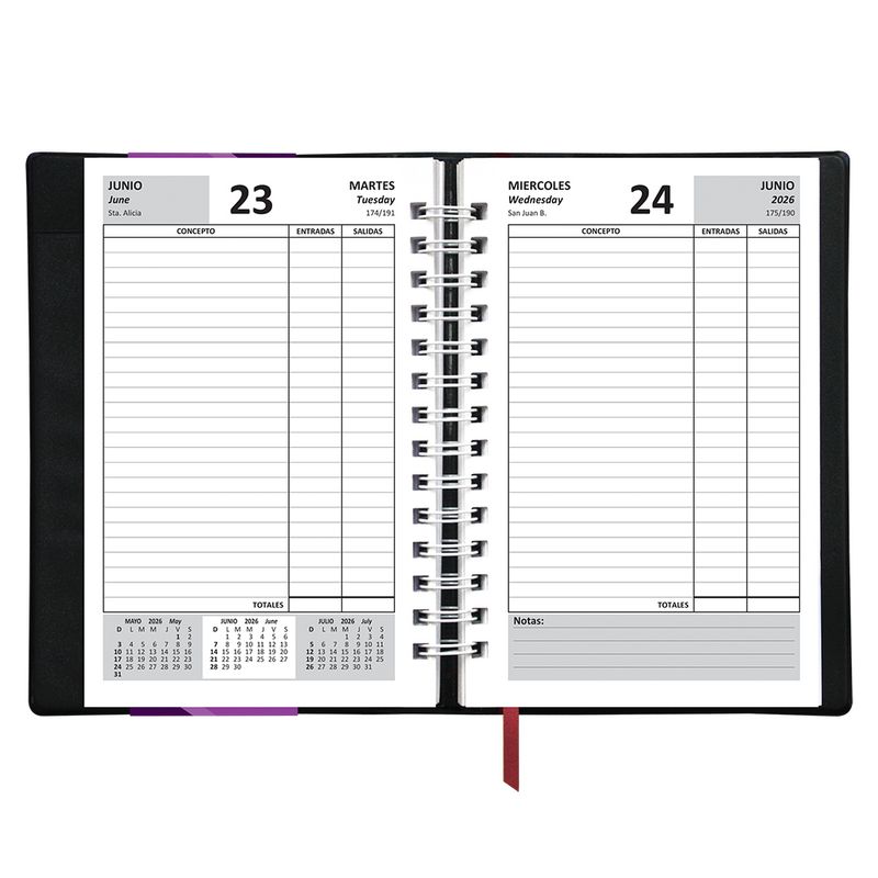 50748 - AGENDA CAJA NEGRO