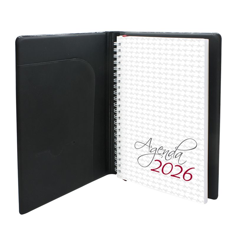 50746 - AGENDA ECONOMICA VIAJERA NEGRO