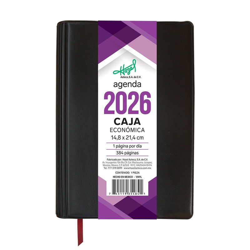 50747 - AGENDA CAJA NEGRO