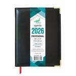 50764 - AGENDA LUJO PROFESIONAL NEGRO