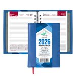 50036 - AGENDA 2024 MEMORANDUM DE LUJO AZUL 13 5 X 18 CM