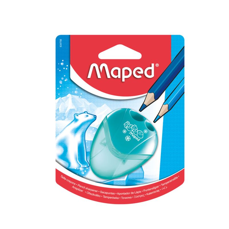 50884 - SACAPUNTAS CON DEPOSITO GRANDE IGLOO 2 ORIFICIOS BLT