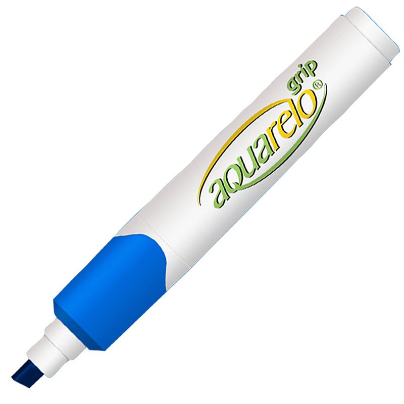 49079 - MARCADOR AQUARELO GRIP AZUL C/6