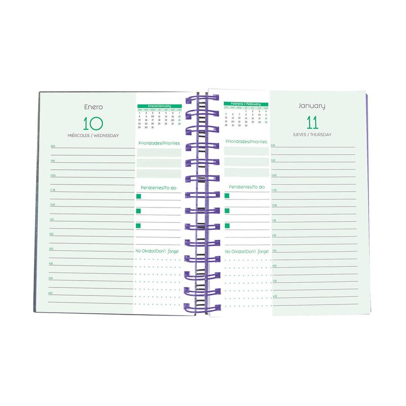 50995 - AGENDA ESPIRAL RONGRONG