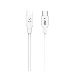 Cable Usb Tipo C A Usb Tipo C 1M, 1Hora, Blanco Cab252B
