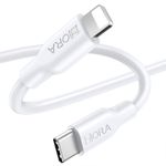 50820 - CABLE USB TIPO C A LIGHTNING 1M, 1HORA, BLANCO
