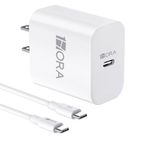 50826 - CARGADOR DE PARED USB TIPO C CON CABLE C A C 20W, 3AMP