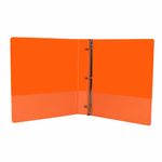 51210 - CARPETA ARILLO 1" O NARANJA NEON CON VENTANA SAMSILL