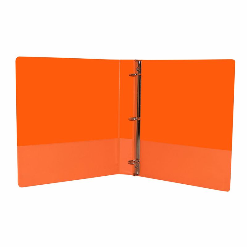 51210 - CARPETA ARILLO 1" O NARANJA NEON CON VENTANA SAMSILL