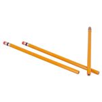 51277 - LAPIZ GRAFITO CON GOMA #2 HEXAG CJA CON 10