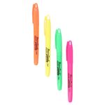 51295 - MARCADOR FLUORESCENTE SURTIDOS CON 4 PZAS BACOFLASH