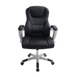 51364 - SILLON EJECUTIVO RESP ALTO VINIPIEL GOLDEN NEGRO