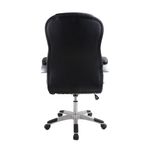 51367 - SILLON EJECUTIVO RESP ALTO VINIPIEL GOLDEN NEGRO